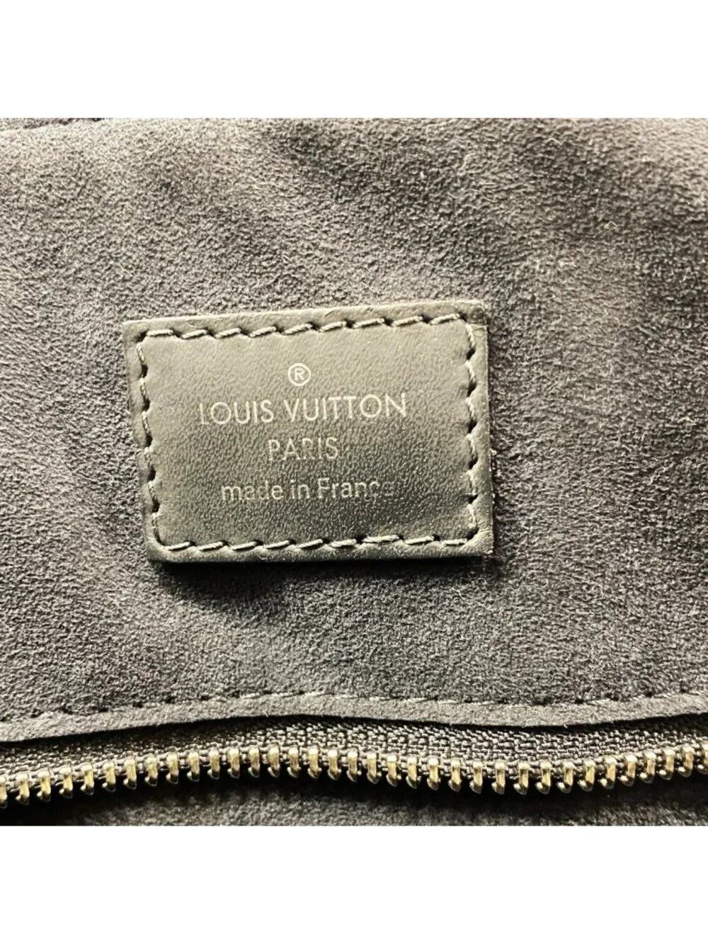 Louis Vuitton Business Bag Damier Cobalt Porte Documents Black Navy